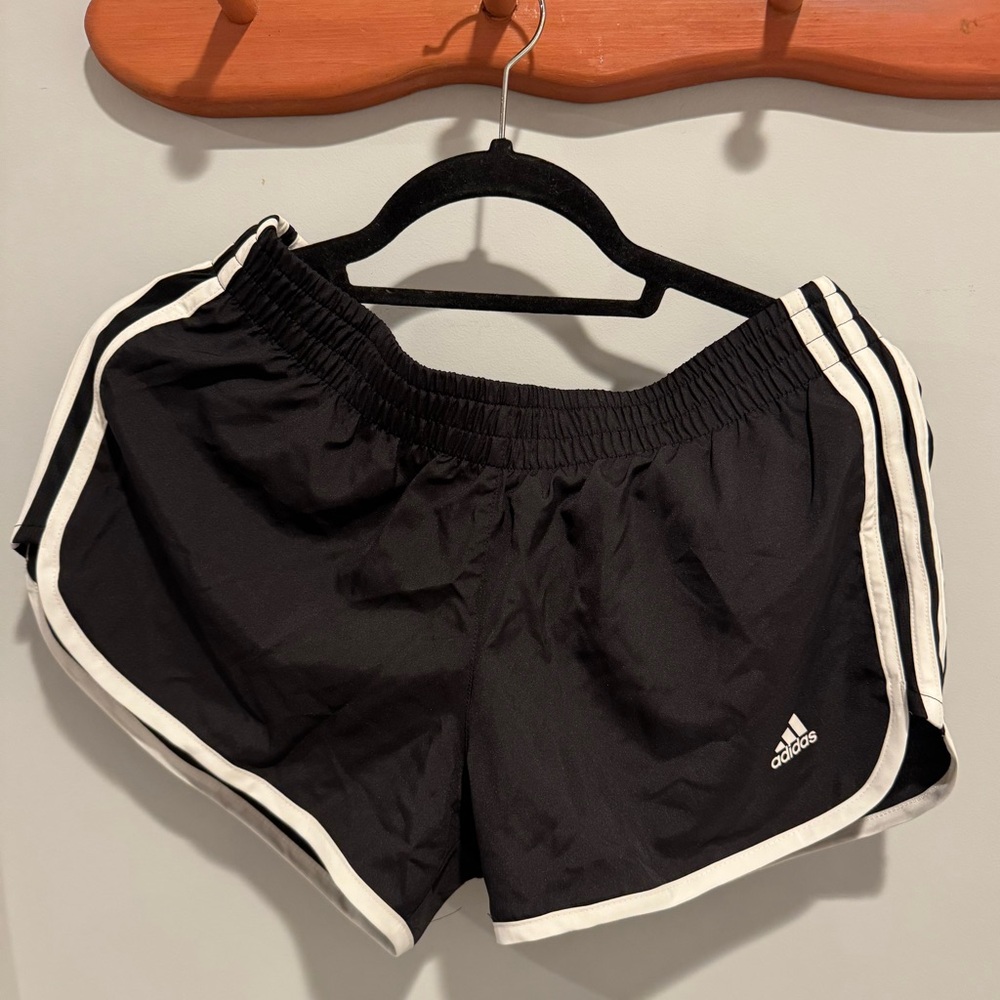 Adidas Black Athletic Shorts